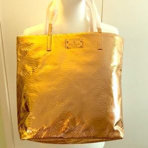 Kate Spade Rose Gold Tote